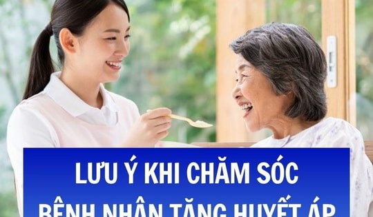 Lưu ý khi chăm sóc người bệnh tăng huyết áp tại nhà