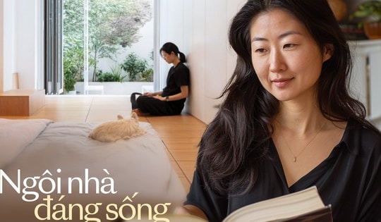 Sau cải tạo, căn hộ 45m2 ở khu tập thể của nữ bác sĩ được gọi là "ngôi nhà đẹp nhất khu dân cư"