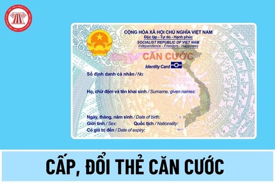 Ban hành Thông tư về mức lệ phí cấp thẻ căn cước (thay thế Thông tư 59/2019/TT-BTC) trong tháng 9/2024