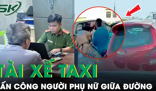 Công an triệu tập tài xế taxi tấn công người phụ nữ giữa đường