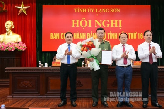 Chỉ định Đại tá, Giám đốc Công an tỉnh tham gia Ban Chấp hành, Ban Thường vụ Tỉnh ủy