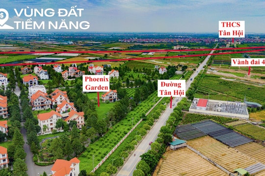 Đoạn đường gần 6km giao cắt với 2 đường vành đai lớn nhất phía Tây Hà Nội, bất động sản đang dần sôi động