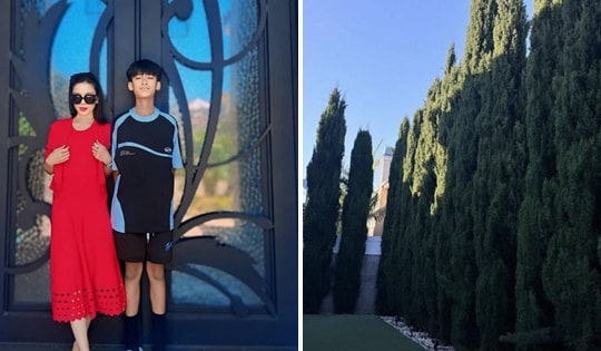 Bên trong căn biệt thự Lệ Quyên dành tặng con trai tại Mỹ