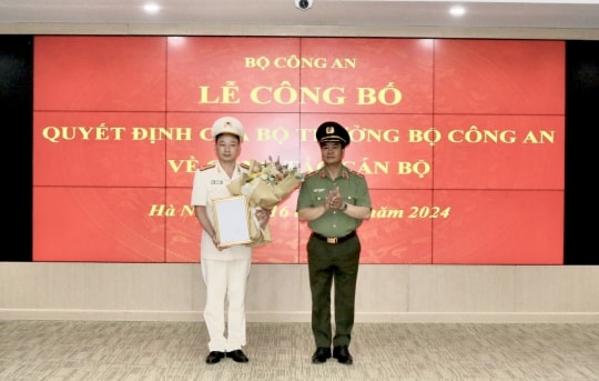 Bổ nhiệm Trung tá giữ chức Phó Cục trưởng