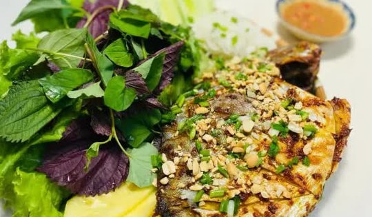 Đổi vị bữa ăn với cá chim nướng muối ớt