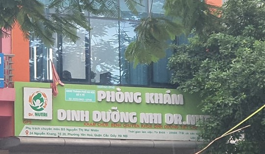 Phòng khám Dinh dưỡng nhi Dr. Nutri vẫn được cấp điện để hoạt động bất chấp lệnh đình chỉ của cơ quan chức năng?