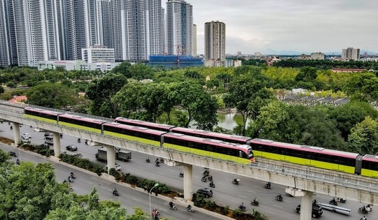 Hà Nội xây dựng 14 tuyến đường sắt đô thị