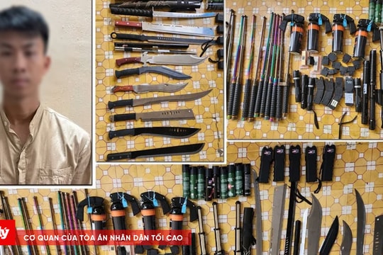 Triệt phá đường dây mua bán, tàng trữ vũ khí quân dụng trái phép