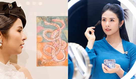 14 năm sau ngày đăng quang Hoa hậu Việt Nam, làn da Ngọc Hân vẫn trẻ đẹp nhờ cách làm đặc biệt