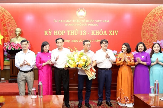 Kiện toàn nhân sự Chủ tịch MTTQ thành phố Hải Phòng