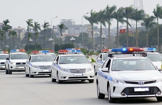 Quy định mới về xe ưu tiên theo Luật Trật tự, an toàn giao thông đường bộ 2024