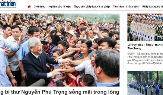 Tạp chí Pháp luật và Phát triển ra mắt giao diện với công nghệ AI hoàn toàn mới