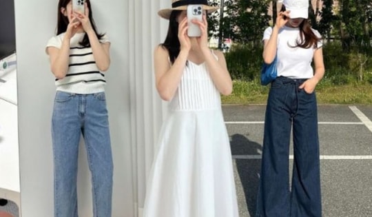 Quý cô Hàn Quốc cao 1m58 gợi ý 5 cách diện đồ tôn dáng mà không cần đi giày cao gót