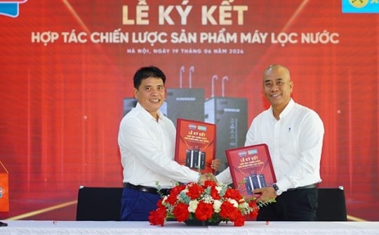 Điện Máy Xanh hợp tác với 5 “ông lớn” phủ xanh máy lọc nước chất lượng cao đến tay người dùng