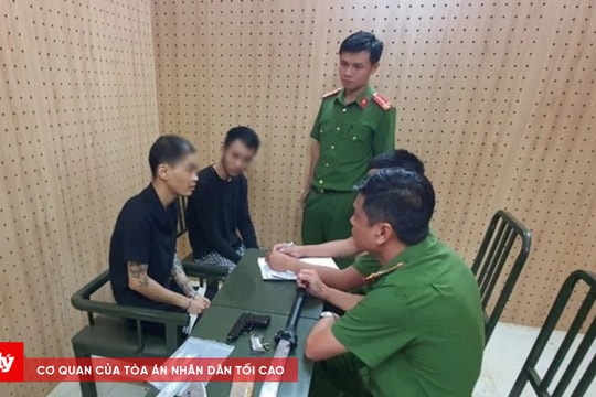 Bắt 2 đối tượng dùng súng để giải quyết mẫu thuẫn trên mạng xã hội