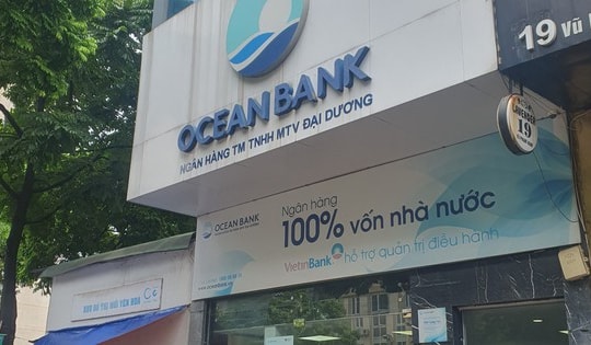 Hà Nội: Phòng giao dịch Oceanbank ở đường Vũ Phạm Hàm nằm trong danh sách bị đình chỉ PCCC