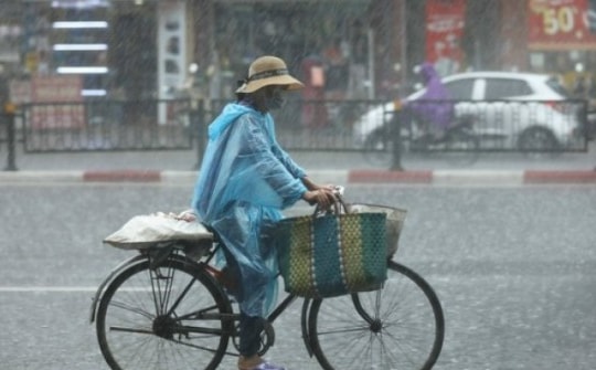 Vùng núi, trung du Bắc Bộ còn mưa lớn dài ngày