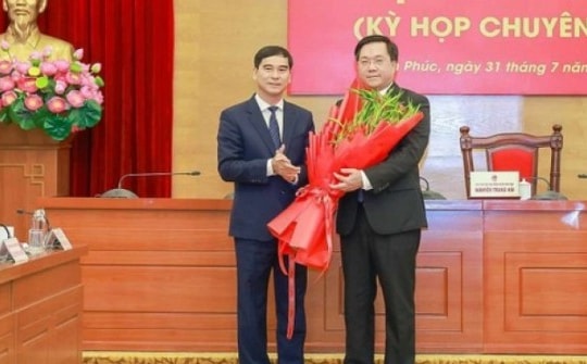 Ông Trần Duy Đông được bầu giữ chức Chủ tịch UBND tỉnh Vĩnh Phúc