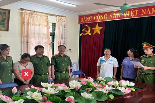 Khởi tố, bắt tạm giam nữ Công chứng viên