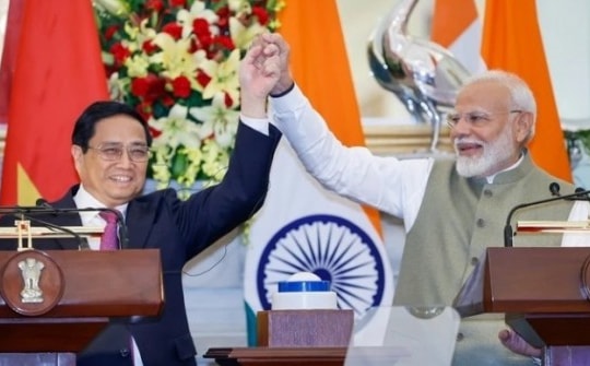 Thông qua Tuyên bố chung về tăng cường quan hệ Đối tác Chiến lược toàn diện Việt Nam- Ấn Độ