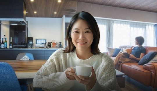 Ngôi nhà rộng 50m2 của cặp vợ chồng ở Tokyo được cư dân mạng khen ngợi: 'Siêu chữa lành'