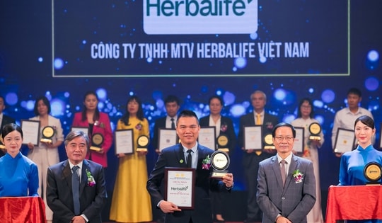 Herbalife Việt Nam đạt chứng nhận Nhãn Hiệu Nổi Tiếng – Nhãn Hiệu Cạnh Tranh Việt Nam năm 2024