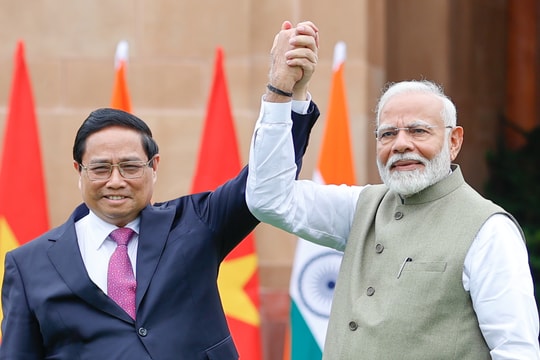 TUYÊN BỐ CHUNG VỀ TĂNG CƯỜNG QUAN HỆ ĐỐI TÁC CHIẾN LƯỢC GIỮA VIỆT NAM VÀ ẤN ĐỘ