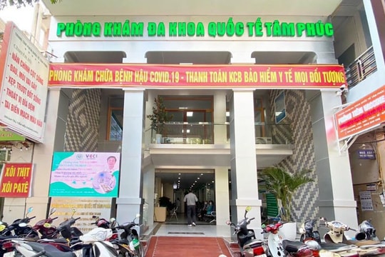 Thu hồi giấy phép hoạt động của Phòng khám Tâm Phúc, Hải Phòng