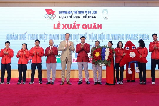 VĐV đạt huy chương Vàng Olympic 2024 sẽ được tặng Huân chương Lao động hạng nhất