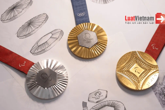 huy chương vàng Olympic 2024 được bao nhiêu tiền