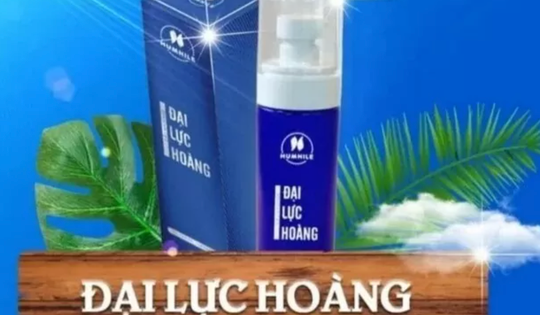 Dầu mát-xa Đại lực hoàng buộc thu hồi trên toàn quốc vì vi phạm
