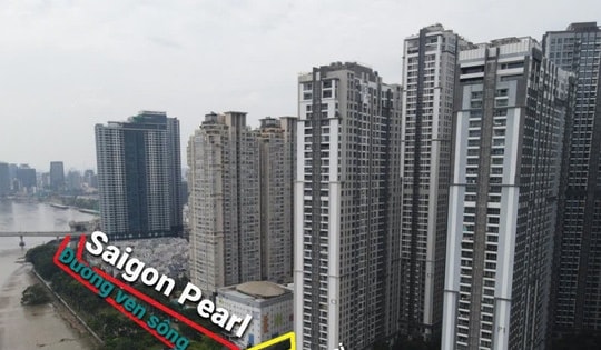 Tp.HCM sẽ làm đường ven sông nối Quận 1 và quận Bình Thạnh, vượt qua 2 khu dân cư cao cấp Saigon Pearl và Vinhomes
