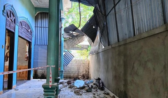 Vụ nhà nứt nẻ, sập mái ở Nghệ An: Từng là nơi xuất hiện hàng loạt 'hố tử thần'