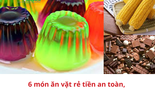 6 món ăn vặt an toàn, không làm đường huyết tăng vọt
