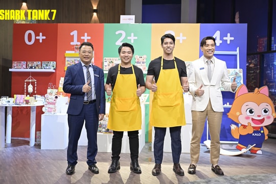 Một startup triệu đô đồ chơi giáo dục trẻ em khiến 3 Shark tung vé vàng tranh giành quyết liệt: Shark Minh “chiêu dụ” bằng mối quan hệ với các bạn thời họp lớp ở Harvard, đánh bại vé vàng 5 tỷ của Shark Bình