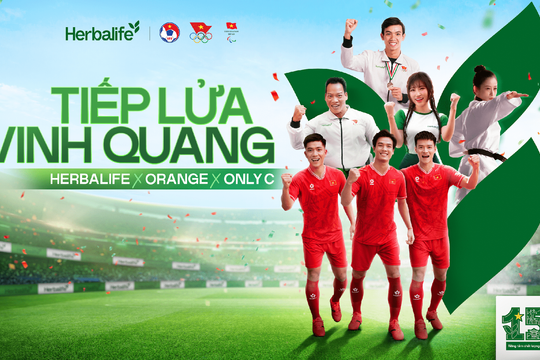 Hành trình “Tiếp lửa vinh quang” thể thao Việt Nam đầy tự hào cùng Herbalife