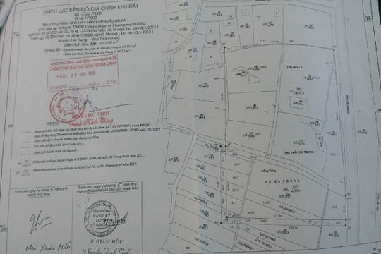 Mức phí khai thác và sử dụng bản đồ địa chính từ Hệ thống thông tin quốc gia về đất đai mới nhất