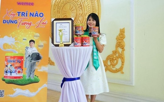 Sữa non Weki IQ nhận vinh danh Top 10 Thương hiệu hàng đầu châu Á 2024