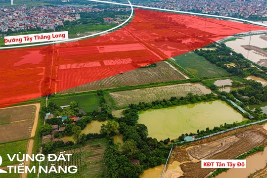 Khu vực quy hoạch công viên rộng hơn Thống Nhất và Thủ Lệ cộng lại, nằm trên 2 tuyến đường nghìn tỷ, ngay sát loạt dự án lớn tại Đan Phượng