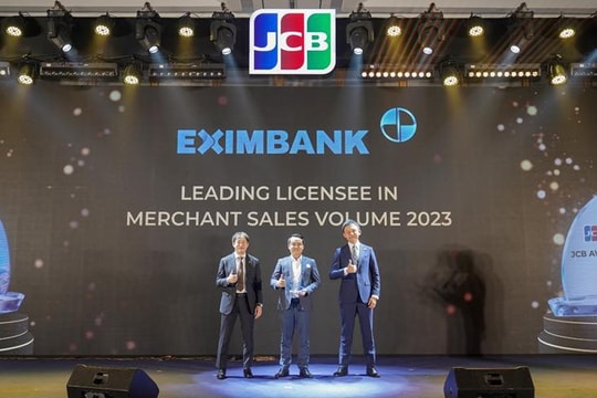 Eximbank được vinh danh giải thưởng danh giá của JCB