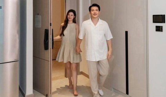 Đông Nhi - Ông Cao Thắng nhận nhà mới sớm, chuẩn bị đón con gái thứ 2