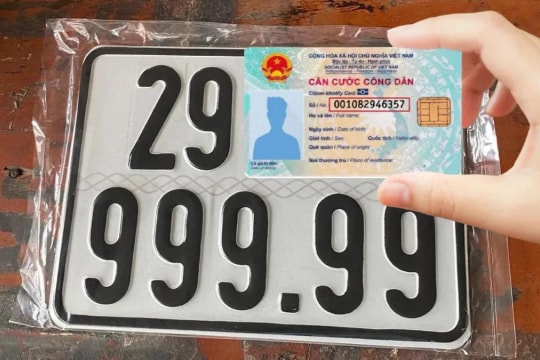 Mới: Bộ Công an đề xuất đấu giá biển số xe máy