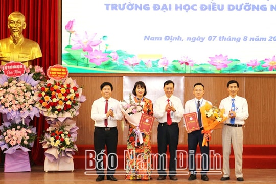 Bổ nhiệm 2 Trưởng phòng giữ chức Phó Hiệu trưởng Trường Đại học