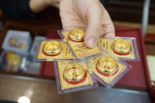 Giá vàng SJC, giá vàng nhẫn hôm nay ngày 8/8