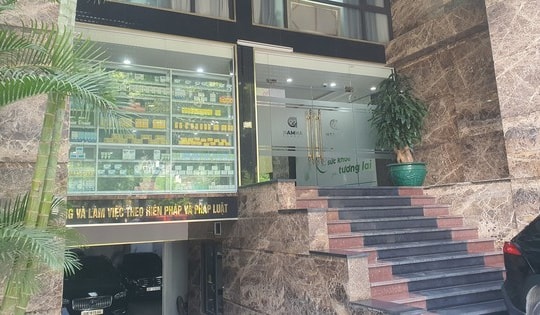 Trụ sở văn phòng Công ty CP Dược phẩm Nam Hà ở Hà Nội bị điểm tên vì vi phạm PCCC