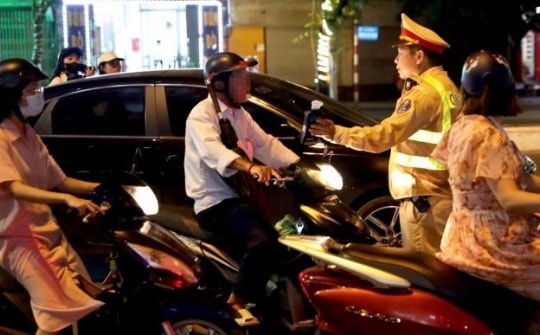 Cục CSGT: Nhiều ý kiến mong muốn giữ nguyên mức phạt tiền vi phạm nồng độ cồn