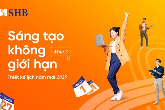 Cùng SHB “Sáng tạo không giới hạn” thiết kế ấn phẩm xuân Ất Tỵ