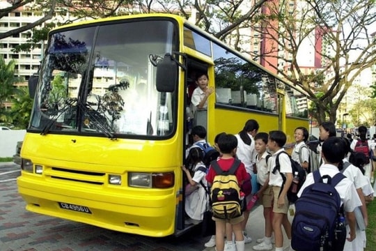 Đề xuất mới về các mức phạt dành cho xe chở học sinh, trẻ em mầm non