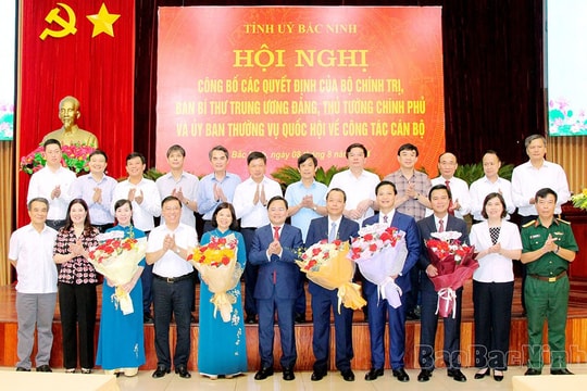 Bộ Chính trị, Ban Bí thư, Thủ tướng, UBTVQH chuẩn y, phê chuẩn nhân sự mới