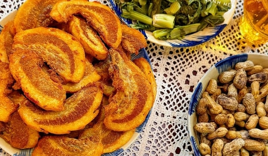 Hóa ra đây chính là bí 'kíp' làm nên món nhậu tóp mỡ Triều Khúc nổi tiếng rầm rộ